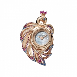 Часы-перстень серебряный Flora Жар-Птица