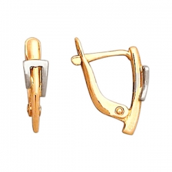 Серьги из золота 585 пробы