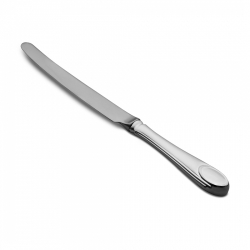 Нож столовый из серебра
