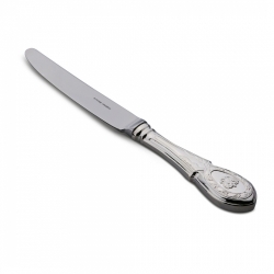 Нож десертный из серебра