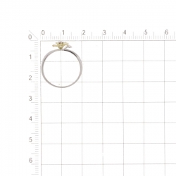 Т391318333 кольцо из комбинированного золота с бриллиантом