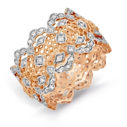 Т141017981-1 золотое кольцо с бриллиантом