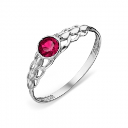 Т301018285-01 кольцо с рубином