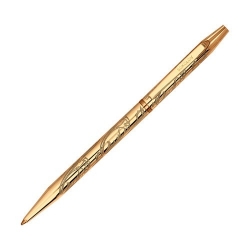 Ручка-сувенир из золоченого серебра с гравировкой