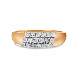 Кольцо с бриллиантами