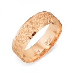 Т100619085 обручальное золотое кольцо без камней