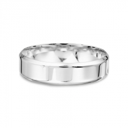 Т300613954 кольцо обручальное из белого золота