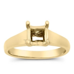 Оправа (кольцо) из желтого золота