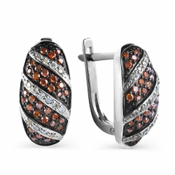 Серьги с бриллиантами